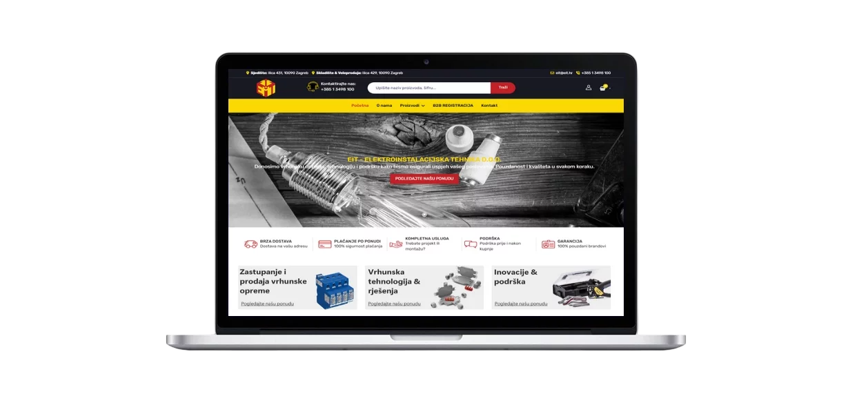 EIT B2B web trgovina