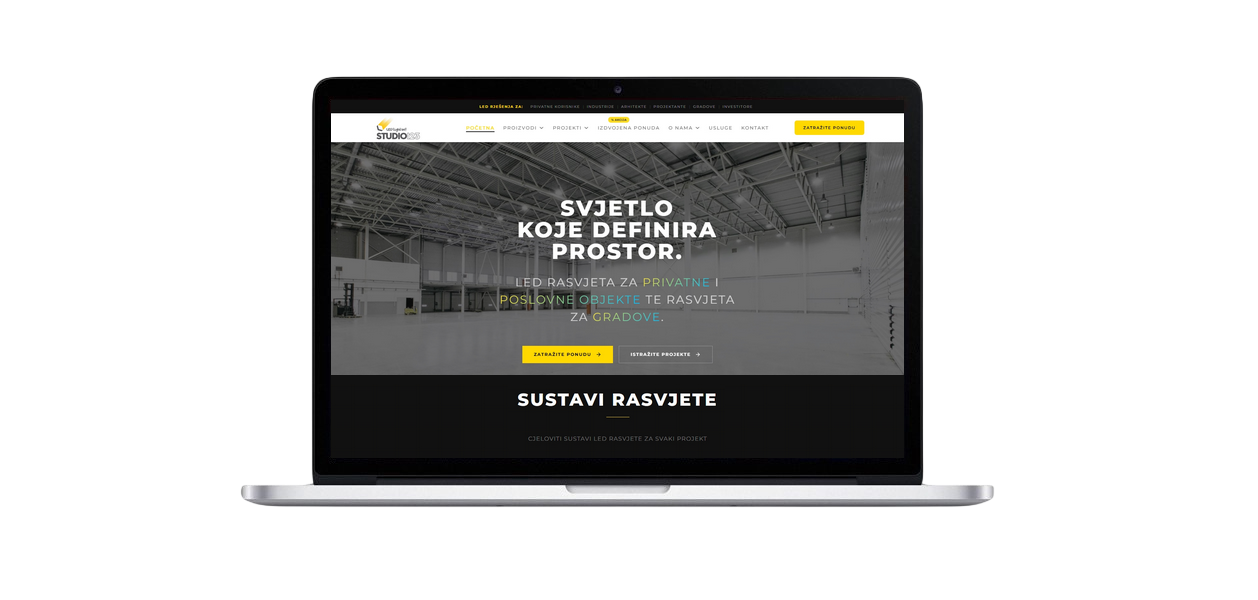 Studio 123 - web stranica