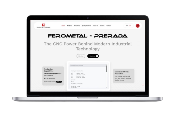 Ferometal - prerada - web projekt